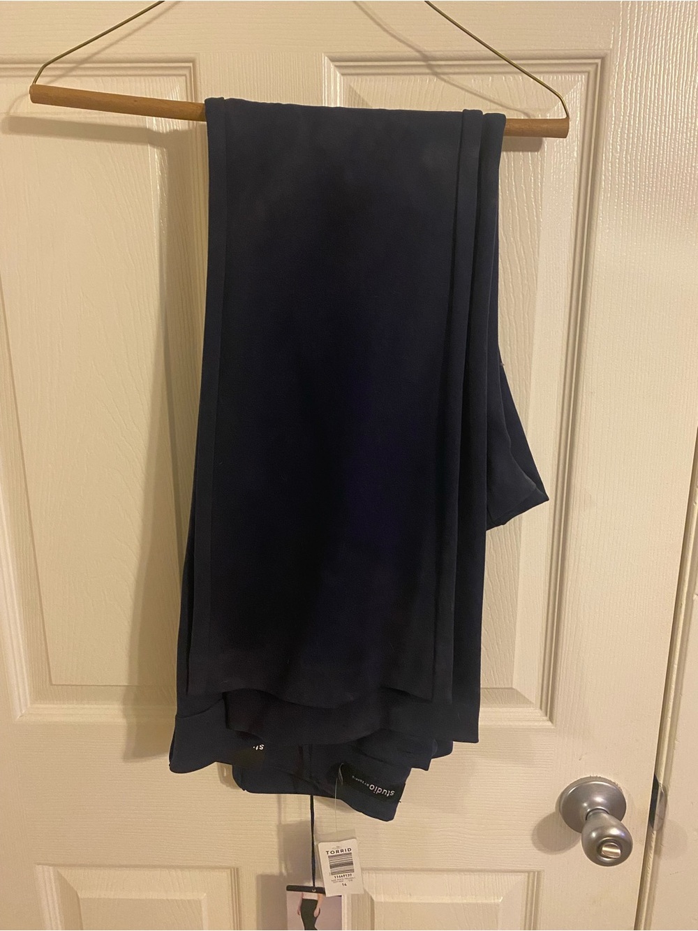 torrid Navy Womens studio Dress Pants - Smooth Tailored Look